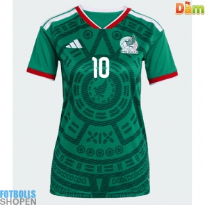 Billiga Mexiko Alexis Vega #10 Hemmatröja Dam VM 2026 Kortärmad